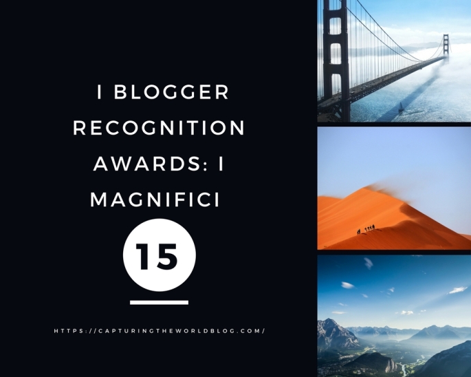 Blogger Recognition Awards